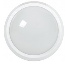 Светильник светодиодный пылевлагозащищенный для ЖКХ ДПО 5060 24Вт 4000К IP65 круг белый  LDPO0-5060-24-4000-K01  IEK