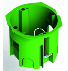 Коробка установочная 68х60 металлические лапки, с саморезами (для полых стен)  КУ1205  HEGEL