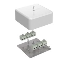 Коробка огнестойкая для кабель-канала Е15-Е120 103х103х45 IP42  12p, 2.5 мм.кв. 40-0470-FR2.5-12  Промрукав