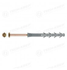 Фасадный дюбель TSX 10х120 (6 шт)- пакет ( 0,235 кг)  127601  Tech-KREP