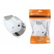 Кабельная розетка 2П б/з 10А 250B белая   SQ1806-0029  TDM