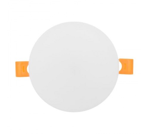 Светодиодный встраиваемый даунлайт безрамочный ДВО 1102 круглый 10Вт 4000K IP20 LUMA  DLL-1102-R-10-4000  EKF