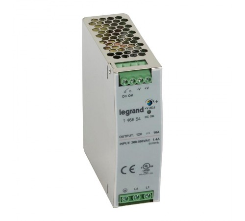 1/2-фазныйИмпульсный источник питания 12В 120Вт10A  146654  Legrand