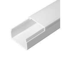 Кабель-канал белый 40х25 (30м/уп) 2-й замок в п/э  PR.0540251  Промрукав