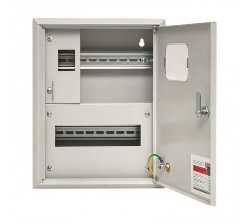 Щит учетно-распределительный навесной счетчик на дин-рейку ЩРУН 1/9 Э с окном (ВхШхГ) 360x280x110мм IP31 PROxima  mb23-1/9e  EKF