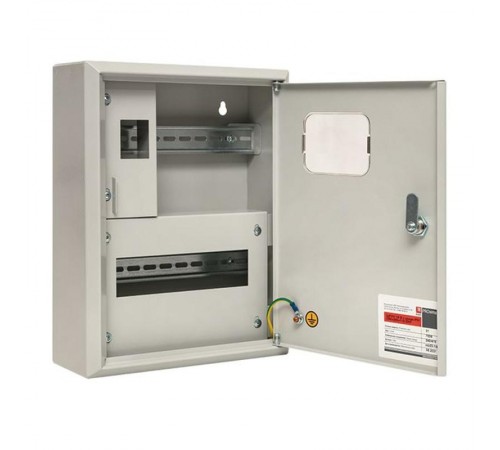 Щит учетно-распределительный навесной счетчик на дин-рейку ЩРУН 1/9 Э с окном (ВхШхГ) 360x280x110мм IP31 PROxima  mb23-1/9e  EKF