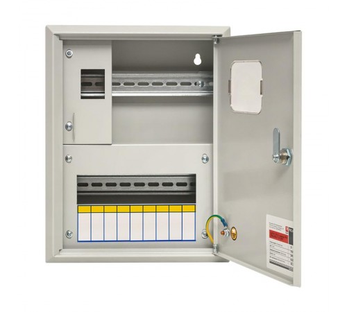 Щит учетно-распределительный навесной счетчик на дин-рейку ЩРУН 1/9 Э с окном (ВхШхГ) 360x280x110мм IP31 PROxima  mb23-1/9e  EKF