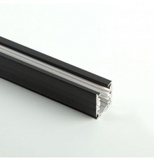 Шинопровод осветительный трехфазный Ш3000-2М, для трековых светильников , черный матовый , 3м  41116  FERON