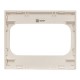 Стокгольм Рамка для розетки 2-местная белая PROxima  EYM-G-304-10  EKF