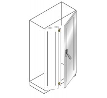 Створка двери с ручкой,нерж.ст. 2000х600  TC2012DX  ABB