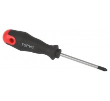 Отвертка PH 1х75 мм крестовая двухкомпонентная рукоятка  Б0055840  ЭРА
