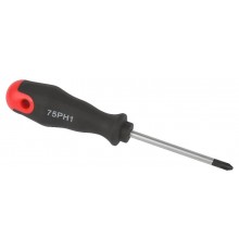 Отвертка PH 1х75 мм крестовая двухкомпонентная рукоятка  Б0055840  ЭРА