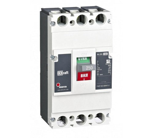 Авт. выкл. 3P 350А 35кА 5In ВА-304 L   22720DEK  DEKraft