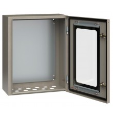 Щит с монтажной панелью ЩМП-2-0 У2 IP54 с прозрачной дверцей (500х400х220мм)  YKM11-02-54-1  IEK