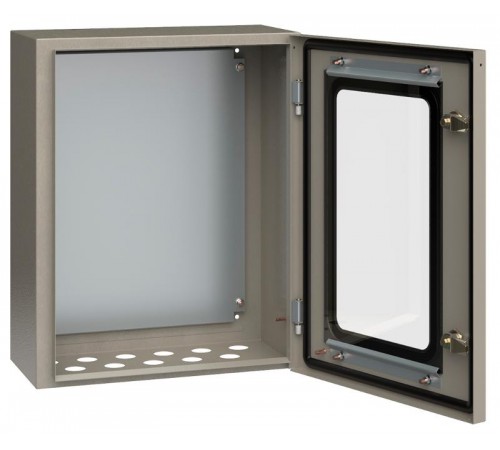 Щит с монтажной панелью ЩМП-2-0 У2 IP54 с прозрачной дверцей (500х400х220мм)  YKM11-02-54-1  IEK