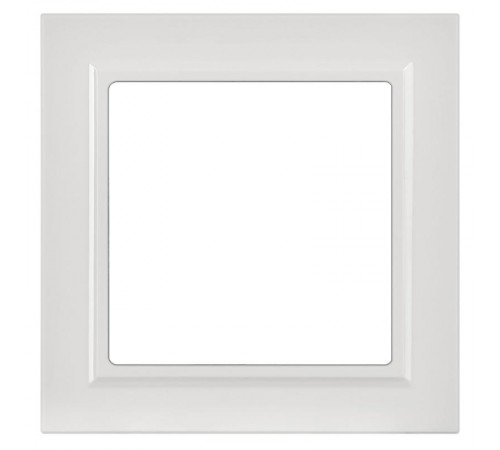 BRITE Рамка 1-местная РУ-1-БрАБ арктический белый   BR-M12-K91  IEK
