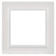 BRITE Рамка 1-местная РУ-1-БрАБ арктический белый   BR-M12-K91  IEK