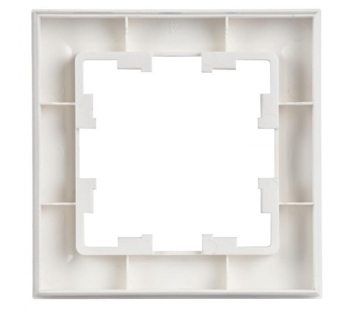 BRITE Рамка 1-местная РУ-1-БрАБ арктический белый   BR-M12-K91  IEK