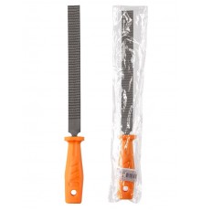 Рашпиль плоский длина 200 мм, пластиковая рукоятка "Рубин"  SQ1026-0232  TDM