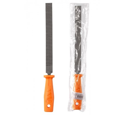 Рашпиль плоский длина 200 мм, пластиковая рукоятка "Рубин"  SQ1026-0232  TDM