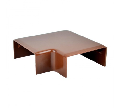 Поворот на 90 гр. LHD 40X20 8633 (I2) (Цвет Дуб темный)  8633_I2  Kopos