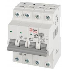 АВДТ 4,5кА  SIMPLE D12E4C25AC30 АД-12 электронное 3P+N С25 30мА тип АС   Б0058928  ЭРА