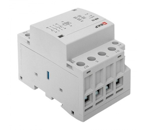 Контактор модульный КМ 63А 2NО+2NC (3 мод.) PROxima km-3-63-22  EKF