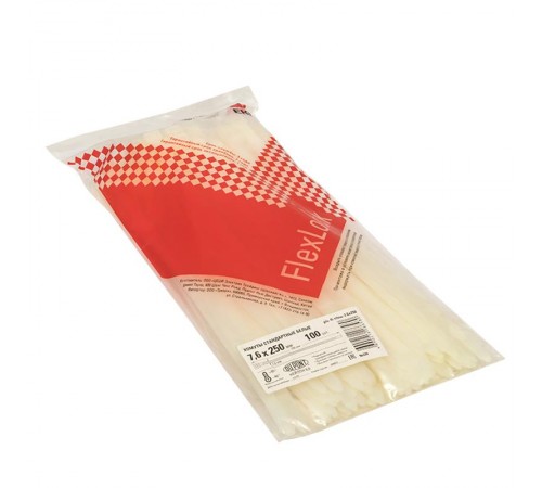 Хомут P6.6 стандартный (б), 7.6x250 (100шт) FlexLock PROxima  plc-fl-ctsw-7.6x250  EKF