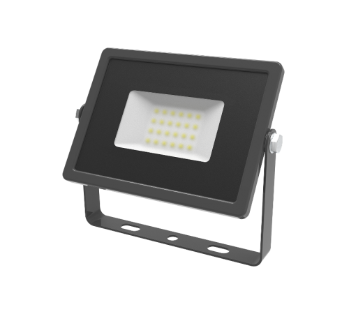 Прожектор светодиодный Qplus 20W 1700lm 6500K 200-240V IP65 графитовый LED 1/20  690511320  Gauss