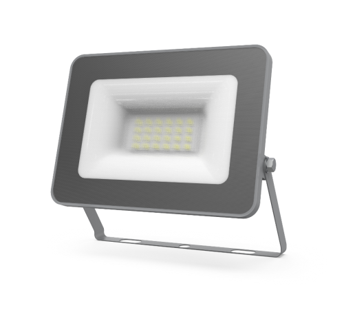 Прожектор светодиодный Qplus 20W 1700lm 6500K 200-240V IP65 графитовый LED 1/20  690511320  Gauss