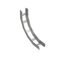 Угол лестничный вертикальный внутренний 90 гр. 80х100х1,5 мм R600 INOX304 N  LNL90-80-100-1.5-R600 INOX304 N  КМ-профиль