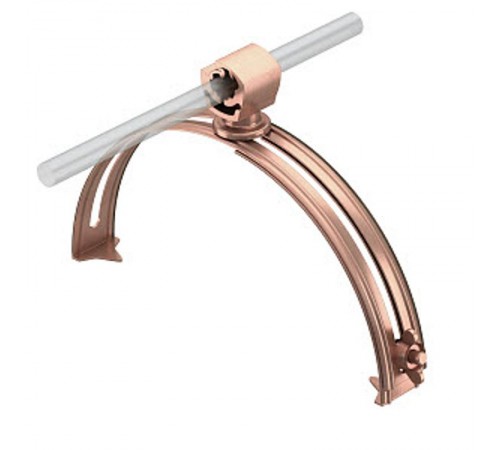 Держатель прутка коньковый  * (132 K-CU)  5202590  OBO Bettermann