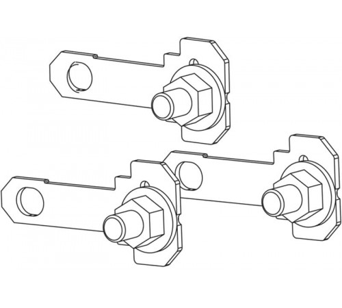 Дополнительная шина для XR00 (для монтажа тр-ра тока внутри рубильника)  1SEP408524R0001  ABB