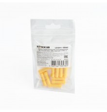 Соединители электрические, сечение 4,0-6,0 мм2, 48A, желтый, LD301-4060 ((DIY упаковка 10 шт), гильза соединительная  39402  STEKKER