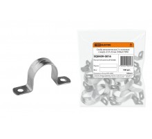 Скоба металлическая 2-х лапковая СМД с внутр. d 21-22 мм (100шт)  SQ0409-0016  TDM