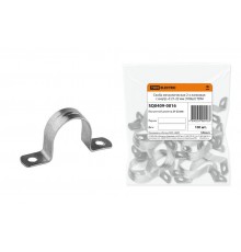 Скоба металлическая 2-х лапковая СМД с внутр. d 21-22 мм (100шт)  SQ0409-0016  TDM