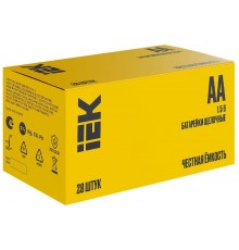 Батарейка щелоч. Alkaline  LR06/AA (28шт/бокс)  ABT-LR06-OP-B28  IEK