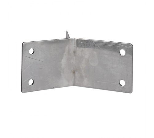 Держатель кровельный на конёк, 100/65мм, NI EKF PROxima   lp-d2202-ni   EKF