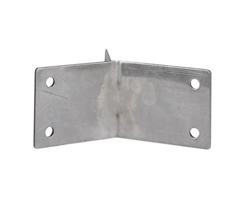 Держатель кровельный на конёк, 100/65мм, NI EKF PROxima   lp-d2202-ni   EKF