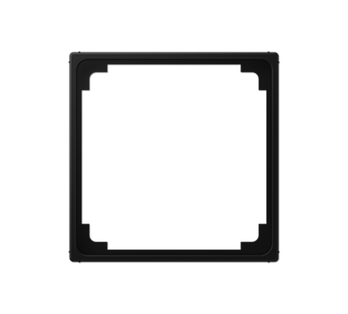 Промежуточная рамка на платы 50х50; термопласт; черный матовый  A590ZSWM  Jung