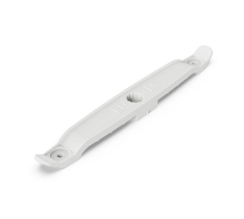 Держатель плоского кабеля двусторонний для прямого монтажа на 8 мест в гофроящике белый (290 шт/кор)  PR13.02700  Промрукав