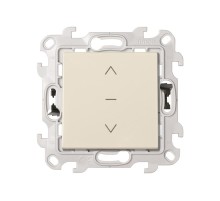 Выключатель жалюзи 3-позиционный 10A 250В цвета слоновая кость S24 Harmonie  2420333-031  Simon