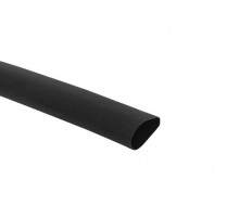 ТУТк клеевая нг 24/6 черная в отрезках по 1м PROxima  tut4-k24-b  EKF