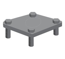 Заглушка OEZXR037 для отверстий во фланцах OEZXP_R  1SCA022277R5450  ABB