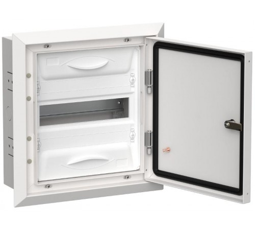 TITAN 5 Корпус металлический ЩРв-12 (1х12) 380х365х130 IP31 белый  TI5-50-V-012-31  IEK