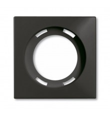 ABB Basic 55 Шато (чёрный) Накладка для световых приборов  1753-0-0205   2CKA001753A0205  ABB