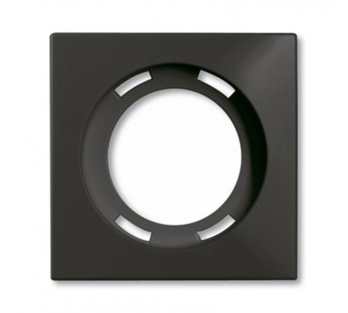 ABB Basic 55 Шато (чёрный) Накладка для световых приборов  1753-0-0205   2CKA001753A0205  ABB
