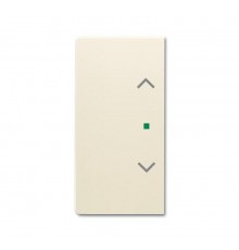 Клавиша двойная free@home, жалюзи, future, цвет слоновая кость  6220-0-0523   2CKA006220A0523  ABB