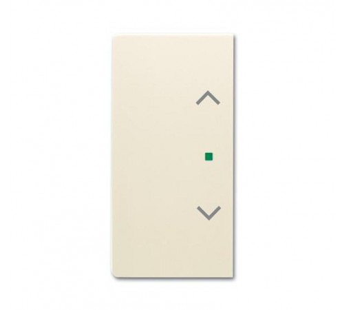 Клавиша двойная free@home, жалюзи, future, цвет слоновая кость  6220-0-0523   2CKA006220A0523  ABB