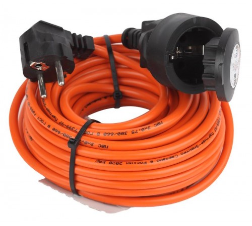 Удлинитель силовой ЭРА UPx-1e-3x0.75-10m-IP44 в бухте c/з 1 гн 10м ПВС 3х0.75  Б0046810  ЭРА